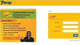 Therap screenshot