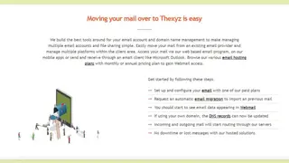 Thexyz Email Archiving screenshot