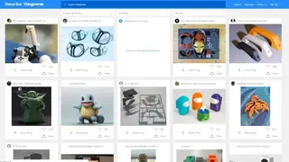 Thingiverse screenshot