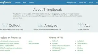 ThingSpeak screenshot