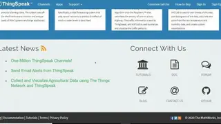 ThingSpeak screenshot
