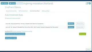 Thinking Cap LMS screenshot