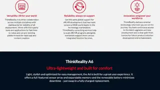 ThinkReality screenshot