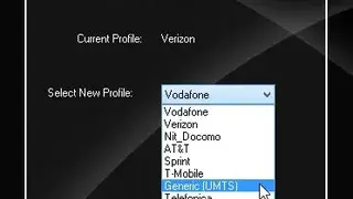 ThinkVantage Access Connections screenshot