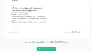 This Resume Does Not Exist screenshot