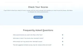 This Way Up Take-a-Test Tool screenshot