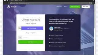 ThisData – Security screenshot