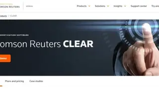 Thomson Reuters Clear screenshot