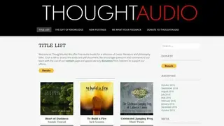 ThoughtAudio screenshot