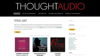 ThoughtAudio screenshot