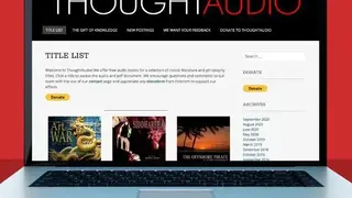 ThoughtAudio screenshot