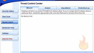 ThreatFire screenshot