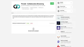 Thredd – Collaborative Browsing screenshot