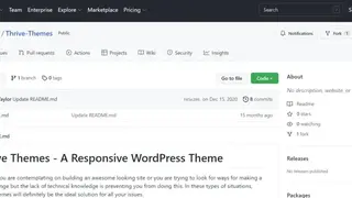 Thrive Optimize screenshot