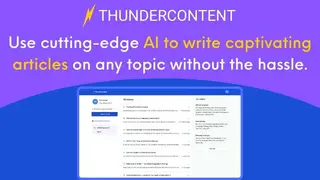 Thundercontent screenshot