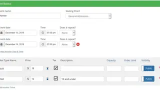 ThunderTix screenshot