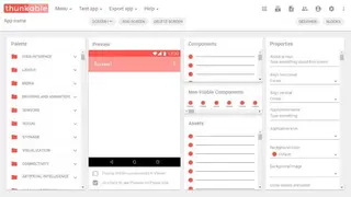 Thunkable screenshot