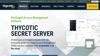 Thycotic Secret Server screenshot