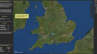 Tibco Real-time Flight Tracker screenshot