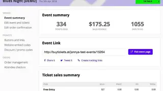 Ticket Tailor screenshot
