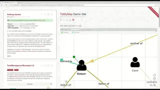 TiddlyMap screenshot