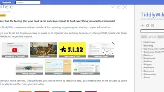 TiddlyWiki screenshot
