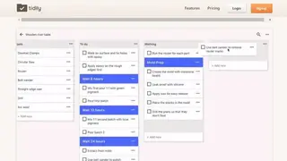 Tidily screenshot