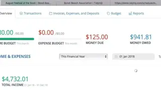 TidyHQ screenshot