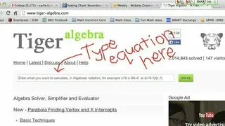 Tiger Algebra screenshot