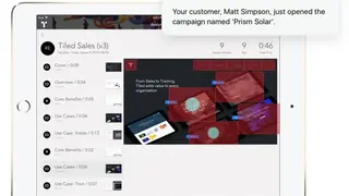 Tiled Content Platform screenshot