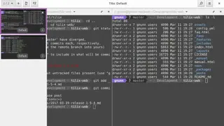 Tilix screenshot