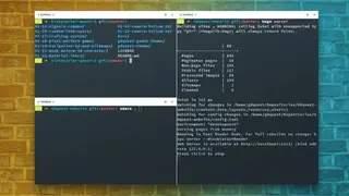 Tilix screenshot