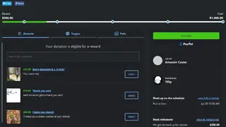 Tiltify screenshot