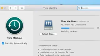 Time Machine screenshot