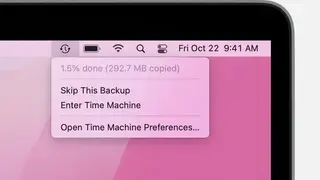 Time Machine screenshot