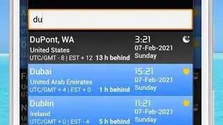 Time Zones Converter screenshot