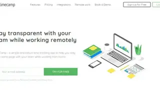TimeCamp screenshot