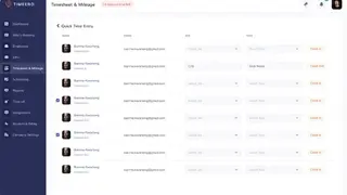 Timeero screenshot