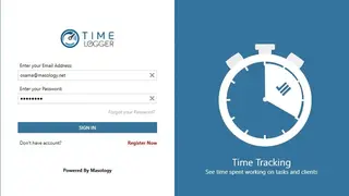 Timelogger screenshot