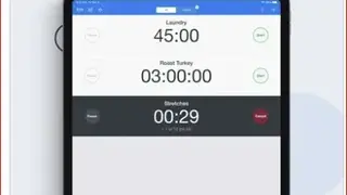 Timer+ · multiple timers screenshot