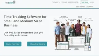 Timesheets screenshot