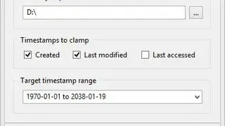 Timestamp Clamper screenshot