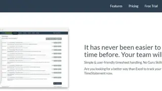 TimeStatement screenshot