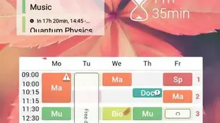 TimeTable++ Schedule screenshot