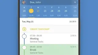 TimeTac screenshot