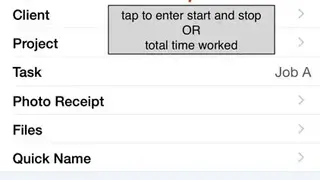 TimeTracker screenshot