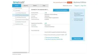TimeTrade screenshot