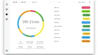 Timeular screenshot