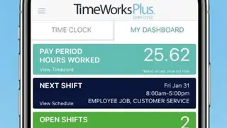 TimeWorksPlus Employee screenshot