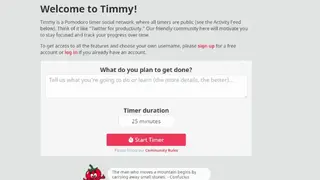 Timmy – Social Pomodoro Timer screenshot